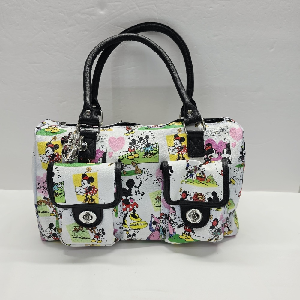 Walt Disney World Parks Handbag Mickey/Minnie Mouse Purse READ